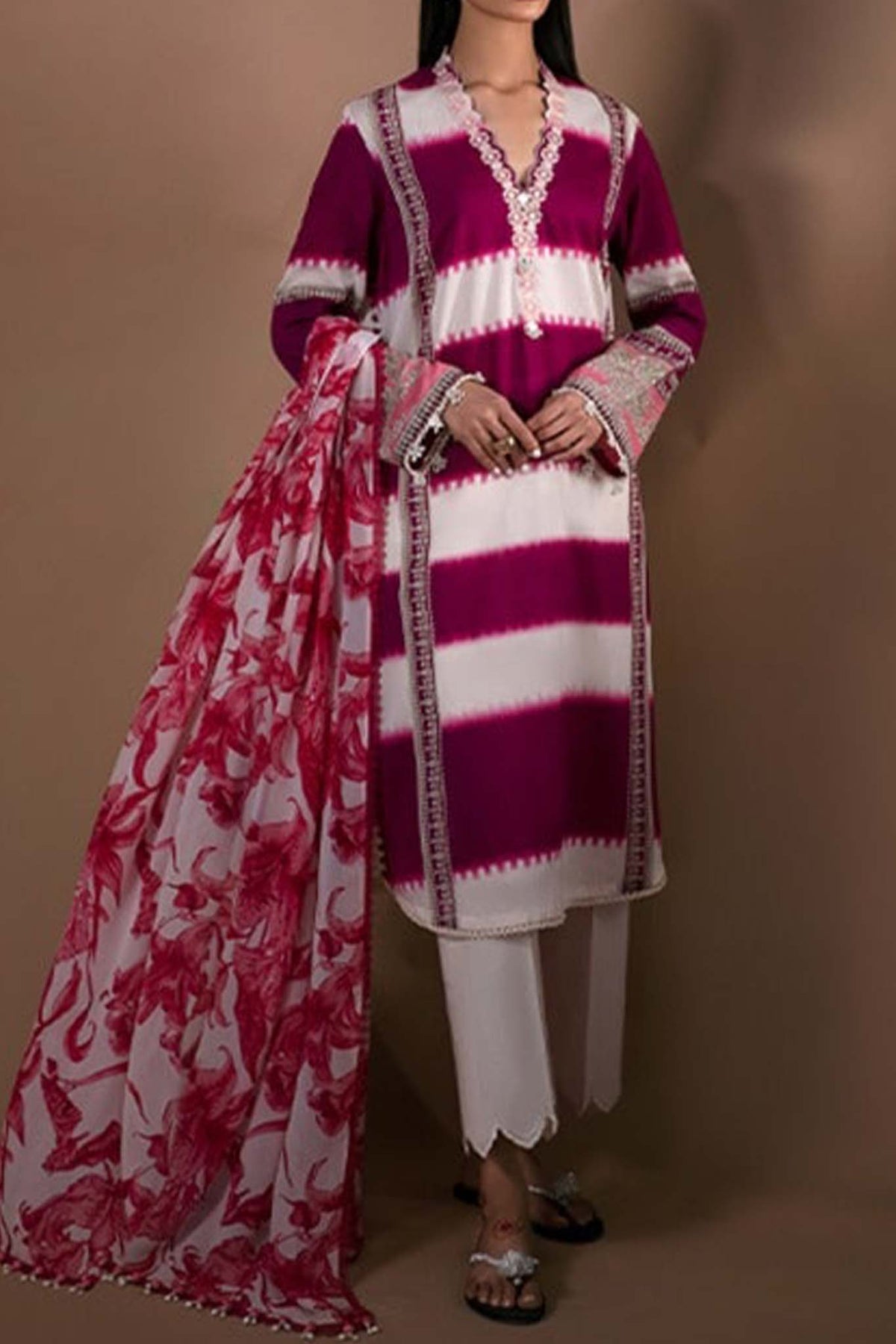 Mahay by Sana Safinaz Unstitched 2 Piece Summer Lawn Collection'2023-SSM-04-A