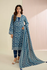 Zellbury Unstitched 3 Piece Lawn Edit 3 Suit-WUS26X30943