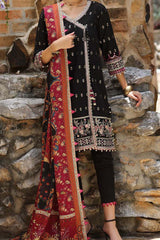 Noor by Saadia Asad Unstitched 3 Piece Luxury Winter Shawl Collection'2023-D-09