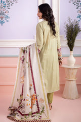 Zellbury Unstitched 3 Piece Lawn Vol-04 Suit-WUS26E30444