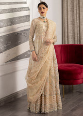 La More Unstitched 3 Piece Festive Formals Suit-Golden Whisper