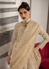 La More Unstitched 3 Piece Festive Formals Suit-Golden Whisper