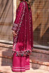 Kaavish By Farasha Unstitched 3 Piece Eid Festive Lawn Collection'2024-01-Garnet Glam