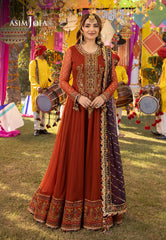 Asim Jofa Designers Limited Edition Ajdad-19 Embroidered Chiffon 2 Pcs