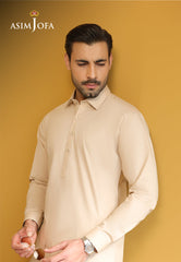 Asim Jofa Unstitched 2 Piece Egyptian Cotton Men's Eid Edit-AJUBM-03