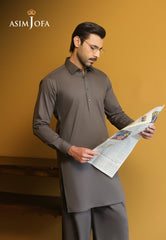 Asim Jofa Unstitched 2 Piece Egyptian Cotton Men's Eid Edit-AJUBM-10
