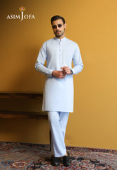 Asim Jofa Unstitched 2 Piece Egyptian Cotton Men's Eid Edit-AJUBM-07