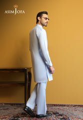 Asim Jofa Unstitched 2 Piece Egyptian Cotton Men's Eid Edit-AJUBM-07