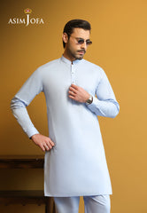 Asim Jofa Unstitched 2 Piece Egyptian Cotton Men's Eid Edit-AJUBM-07