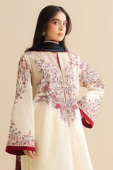 CoCo Prints By Zara Shah Jahan Unstitched 3 Piece Lawn Drop Two Suit-04-B-Nisa