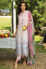 Solace Ombré By Mushq Unstitched 3 Piece Emb Chikankari Suit-04-Sorriso