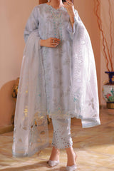Naqsh By Guzel Stitched 3 Piece Luxury Formals Emb Organza Collection'2024-05-Dilara