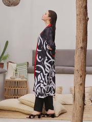 Tng By Md Stitched-Huroof Shrug | Black