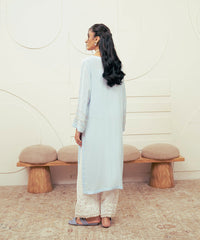 Vasl Pre Winter By Kross Kulture Stitched 2PC - Embroidered Self Textured Suit Suit-0001716-SML-IBL