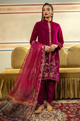 M Basics By Maria B Unstitched 3 Piece Festive Suit-D-05