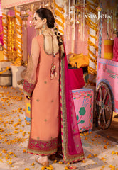 Asim Jofa Dastaan Ajda-30 Embroidered Chiffon 3 Pcs