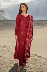M Basics By Maria B Unstitched 3 Piece Winter Edit Suit-08-B