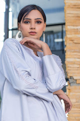 Urban Cut 2 Piece Cotton Satin Embellished Co- Ord Set