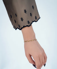 Winter Tales By Kaanthaa Stitched 2 Piece Winter Suit-Muted Garden | 2 pc Stitched