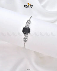Morganite Bracelets Black - Zeesy Jewellery