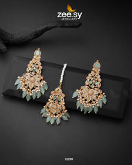 Sarah's Earrings Mint Green - Zeesy Jewellery