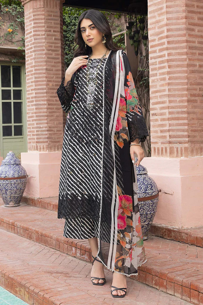 Charizma embroidered lawn outlet collection 2018