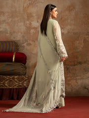 Zircon Vol 11 By Zebtan Unstitched 3 Piece Luxury Formals Suit-ZQ-02