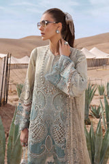 Voyage A'Luxe By Maria B Unstitched 3 Piece Lawn Suit-ML-2515-B
