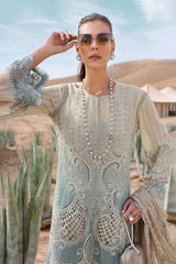 Voyage A'Luxe By Maria B Unstitched 3 Piece Lawn Suit-ML-2515-B