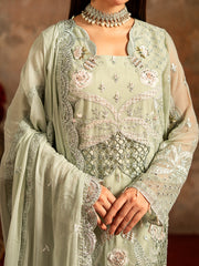 Zircon Vol 11 By Zebtan Unstitched 3 Piece Luxury Formals Suit-ZQ-02