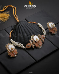 Beloved Adornments Necklace Champagne - Zeesy Jewellery