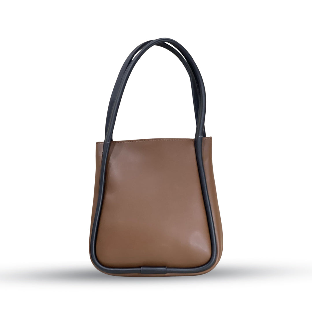 Loop Brown women's handbag in brown by Bag X