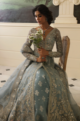 Nyra Unstitched 3 Piece Wedding Festive Suit-Jasmine