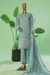 Printkari by Hz Stitched 3 Piece Chikankari Eid Pret Vol-03 Suit-PEC-3P-058