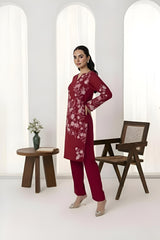 Feathers Unstitched Winter Arrivals Collection'2026-CRYONE-FT552