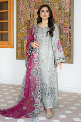 Meeras By Imrozia Serene Unstitched 3 Piece Luxury Formals Suit-I-228 ZAREEN
