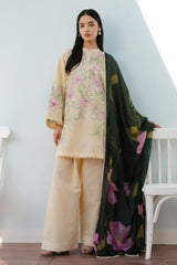 Coco By Zara Shah Jahan Unstitched 3 Piece Summer Lawn Suit-01-B-Bloom