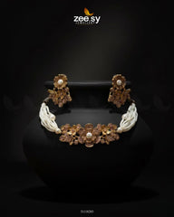 Peony Choker Set - Zeesy Jewellery