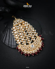 Gloxinia Jhumar Red - Zeesy Jewellery