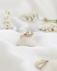 Solviana Ring Golden - Zeesy Jewellery