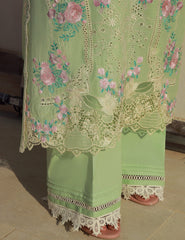 Gulmina Unstitched 3 Piece Luxury Lawn Vol-01 Suit-Gardenia