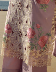 Gulmina Unstitched 3 Piece Luxury Lawn Vol-01 Suit-Muave Magic