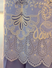 Gulmina Unstitched 3 Piece Luxury Lawn Vol-01 Suit-Periwinkle