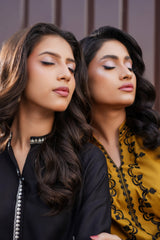 Earthen Tones By G Basics Gulmina Stitched 2 Piece Winter Suit-Honey Comb (2PC)