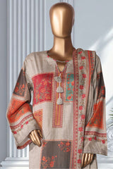Bin Saeed Stitched 3 Piece Exclusive Printed Lawn Vol-02 Suit-LSM-2773-SKIN