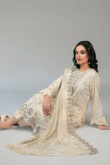 Casca By Tawakkal Unstitched 3 Piece Emb Lawn Suit-D-2906