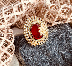 Made For Her-Bloom Ring - Adjustable - KSH1040