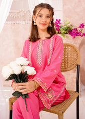 Modest 3 Piece Cotton Lawn Embroidered Suit