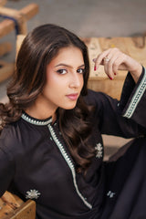 Earthen Tones By G Basics Gulmina Stitched 2 Piece Winter Suit-Elegance (2PC)