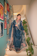 Meeral Stitched 3 Piece Luxury Formals Pret Suit-Mohini - Meeral Luxe